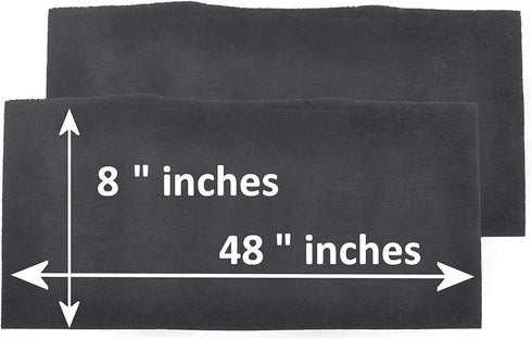 Universal Cut To Fit Carbon Activated Air Filter - Replacement Charcoal Filters - Pre Filter Carbon Sheet for Air Purifier, Vent Filters & More - ...