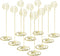 Place Card Holders - 10pcs 8.6" Tall Table Card Holders Table Number Holders Table Picture Stand Wire Photo Holder for Place Cards Wedding Party O...