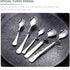 OSALADI 4pcs Espresso Spoon Stainless Steel Jam Honey Spoon Coffee Stir Spoon Milk Mixing Spoons Teaspoon Hanging Cup Dessert Tea Stirring Spoons ...
