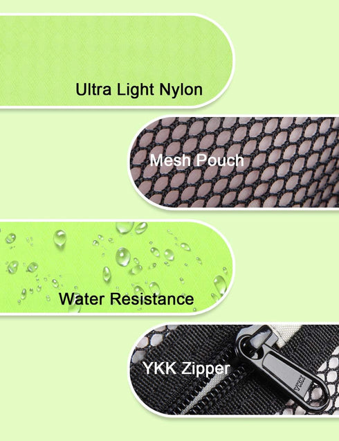 GOX Travel Toiletry Bag Dopp Kit Case Small Zippered Bag Ditty Bag Bathroom Pouch for Women(Green)...