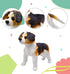 Lifelike Beagle Dog Stuffed Animal Simulated Plush Puppy Toy Doll Super Realistic Brown Dogs Act Like Real Excellent Gifts for Kids Birthday Party...