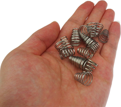 20 Pack Stainless Steel Universal Quick Release Bike Wheel Skewer Springs...