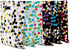 HABILE 48 Pack Plastic Party Gift Bag, Durable Return Gift With Handles, Plastic Candy Bag For Goodie, Party Favor Bag For Kids Birthday (Polka Do...