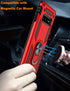 LUMARKE Samsung Galaxy S10 Plus Case, Red, Military Grade, 16ft. Drop Tested, Magnetic Ring Kickstand, Compatible with Car Mount Holder Protective...