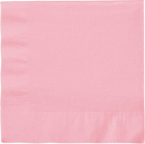 Creative Converting 240 Count Celebrations Lunch Paper Napkins, Classic Pink...