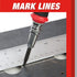 Performance Tool W7550 Automatic Center Punch HD - Precise and Durable Tool for Marking and Punching Materials, Black...