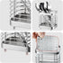 Utensil Holder, Stainless Steel Utensil Drying Rack with Detachable Base, Dish Drainer for Kitchen Counter, Silverware Cutlery Flatware Holder For...