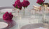 Deco-Mate Acrylic Napkin Rings Bud Vase Flower Holder – Clear - Table Décor, 2-in 1 (Bulk Set) Wholesale (4)...