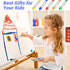 10Pcs Paint Brushes for Pumpkin Painting, Anezus Kids Paint Brushes Classroom Toddlers Paint Brush Set Flat Top Brushed for Preschool Daycare Craf...