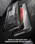 Poetic Spartan Case for Galaxy S21 Ultra 5G, 6.8" Screen Protector, Fingerprint ID, Rugged Shockproof Cover, Kickstand, Metallic Gun Metal...