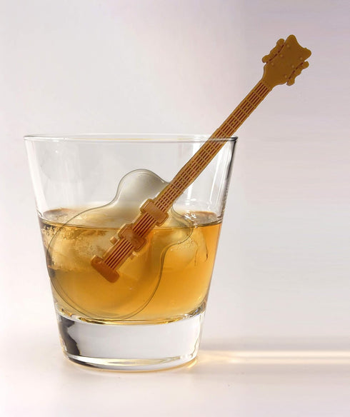 Genuine Fred COOL JAZZ Guitar Ice Tray and Stirrers...