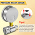 Boltigen Pressure Washer Gauge Kit, Pressure Gauge for Power Washer with 3/8inch Quick Connect, Stainless Steel, 6000PSI...