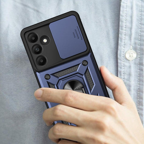 for Samsung Galaxy A15 5G Case: Phone Case with Screen Protector for Samsung Galaxy A15 5G - Blue...