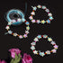 OIIKI 200 PCS Acrylic Star Shape Beads, Star Shape Charming Beads, Clear Acrylic 10mm Colorful Beads for DIY Jewelry Craft Making Necklace Bracele...