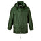 Portwest US440 Men's Waterproof Rain Jacket - Lightweight Durable Hooded Weather Protection Safety Jacket Olive Green, X-Large...