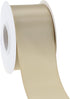 Champagne Gold Ribbon 2 Inch Double Face Satin Ribbon Thick Champagne Ribbon for Gift Wrapping Wedding Decor Bridal Bouquet Shower Party Decoratio...