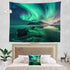 Batmerry Northern Lights Tapestry, Space Beautiful Galaxy Night Starry Image Picnic Mat Beach Towel Wall Art Decoration for Bedroom Living Room Do...