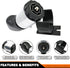 RV Blade 7 Way Metal Trailer End Connector Plug with Mounting Bracket Kits...