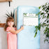Magnetic Calendar for Fridge 2024-2025 - Fridge Calendar 15 x 12 Inches Runs From Now to Jun 2025 - Refrigerator Calendar Perfect for Planning, Or...