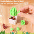 Mini Succulents Surprise Box Toys DIY Simulation Mini Particle Flower Botanical Collection Construction Building Blocks Toy Sets Random Gifts for ...