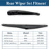 Rear Windshield Wiper Blade Arm Set for Lexus NX200T 2015-2017/ Lexus NX300 2018-2020 / Lexus NX300H 2015-2020/ Land Rover Discovery Sport 2015-20...