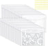 30 Pieces Clear Stamp and Die Storage Bag, KELIFANG Scrapbooking Storage Die Cuts Pockets for DIY Card Making, Resealable Plastic Envelopes for Cu...