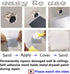 Drywall Repair Patch, Wall Patch Repair Kit, Self Adhesive Wall Mesh Repair, Large Hole Patch for Drywall, Sheet Rock Patch, Aluminum Sheetrock Ce...