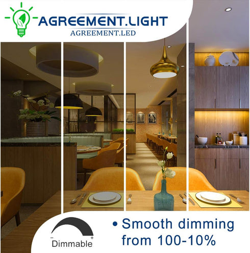 Recessed Light Bulbs 2700K Warm White,BR/R30 Led Lighting Bulbs,12W=100W, E26 Base, Dimmable, Indoor Flood Light for Cans - Energy Saving Light Bu...