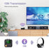 JXTZ Bluetooth 5.2 Transmitter Receiver, HiFi Bluetooth Audio Adapter with Display, Wireless Audio Adapter for Music Streaming Sound System, Headp...