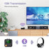 Bluetooth 5.2 Transmitter Receiver, 2 in 1 Bluetooth Audio Adapter with 1.44 Inch Large LCD Display, Bluetooth AUX Adapter with RCA/3.5mm AUX Port...