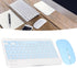 Wireless Keyboard and Mouse,Rechargeable Bluetooth Keyboard and Mouse Combo,Ultra Slim Portable Compact Wireless Mouse Keyboard Set for Windows, L...