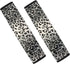 Dreaweet Grey Leopard Print Seat Belt Pads Cover for Adults Kids, Stylish Car Seatbelt Cover 2 pcs, Universal Soft and Safe...