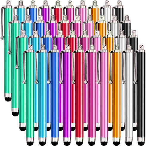 Stylus Pen, 40 Packs Stylus for Touch Screen, Compatible with iPad, iPhone, Smart Phone and Tablet with Capacitive Touch Screen...