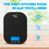Smart Weigh 11 lb Digital Kitchen Food Scale, Mechanical Accurate Weight Scale with 5-Unit Modes, Grams and Ounces for Weight Loss,Weighing Ingred...