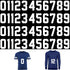Tenare 44 Pieces 8 Inch Iron on Numbers for Jersey T-Shirt Heat Transfer 0 to 9 Numbers Heat Press Stickers for Team Uniform Sports Basketball Foo...