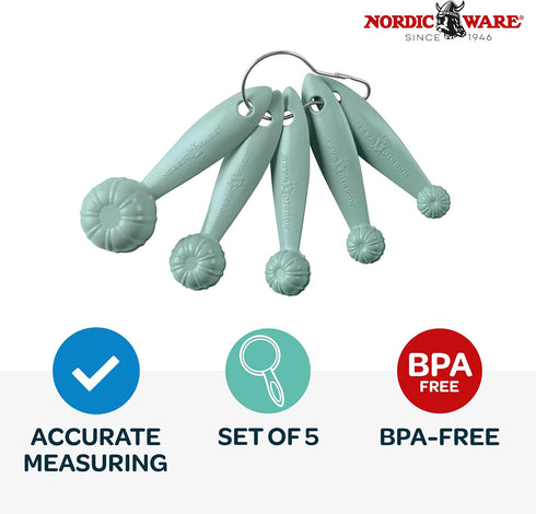 Bundt Measuring Spoons, Sea Glass...