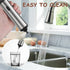 Stainless steel mini rechargeable foam maker and electric mixer Foam coffee, frappuccino latte, milk, hot chocolate, cappuccino and matcha powder ...