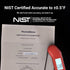 ProfessionaI Meat Thermometer Digital, 3X Faster 0.5 Sec Instant Read, NIST Certified Accurate to ±0.5°F, 100% Waterproof, Auto-rotating Bright Di...