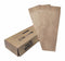 100 Pack 100% Brown Kraft Paper Bags, 2.75 x 10 inches Brown Plain Bag Kitchen Cutlery Utensils Holder...