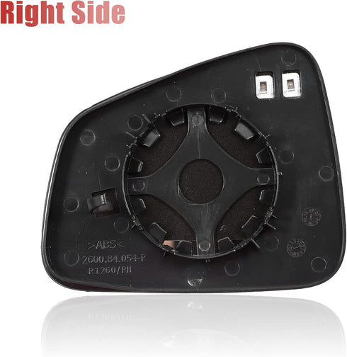 ACROPIX Car Rearview Passenger Side Heated Mirror Glass Replacement W/Backing Plate Fit for Chevrolet Trax - Pack of 1 White Glass...