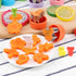 1.5in Vegetable Cutter Shape Set-12PCS Mini Cookie Cutters Fruit Biscuit Pastry Mold Children's Baking and Food Supplement Tool Accessories.(20 Fo...