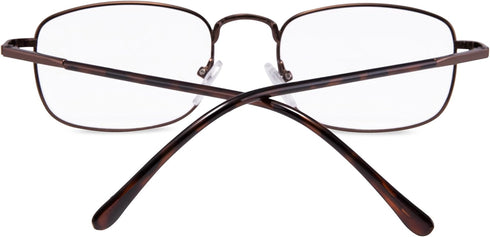 EYEGUARD 2 Pairs Spring Hinge Reading Glasses for Men Women Readers 3.00...