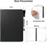 White Board Notebook, A5 Sliding Portable Dry Erase Board, Erasable Double Sided Office Mini Whiteboard with Marker Pen Suitable for Study Meeting...