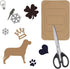 30 Pieces Twill Fabric Patches Fabric Repair Patches Iron on Twill Patch Clothing Repair Patch Kit for Jacket Clothes, 5 Colors and 3 Sizes, 4.9 x...