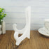Artliving White 6 inch Plastic Easels Plate Holder Stand Display Stands Picture Frame Stand Holder-Set of 4...