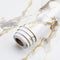 LACHEERY Thick White Marble Contact Paper for Countertops Waterproof Contact Paper Peel and Stick for Cabinets Removable Matte Gold Grey White Mar...