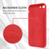 iPhone SE 2022 Case, iPhone SE 2020 Case, iPhone 8 Case, iPhone 7 Case, Slim Silicone Soft Rubber Shockproof Protective 360° Ring Kickstand Hybrid...