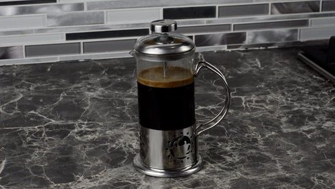 French Press Single Serving Coffee Maker, Small Affordable Coffee Brewer with Highest Filtration, 1 Cup Capacity (12 fl oz/0.35 liter)...