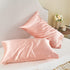 BEDELITE Satin Pillowcase for Hair and Skin, Super Soft and Cooling Similar to Silk Pillow Cases 2 Pack with Envelope Closure, Gift for Women Men(...