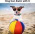 Waterproof Airtag Dog Collar Holder (2 Pack), Protective Anti-Lost Airtag Case for GPS Dog Tracker, Silicone Airtag Cat Collar Dog Airtag Holder f...